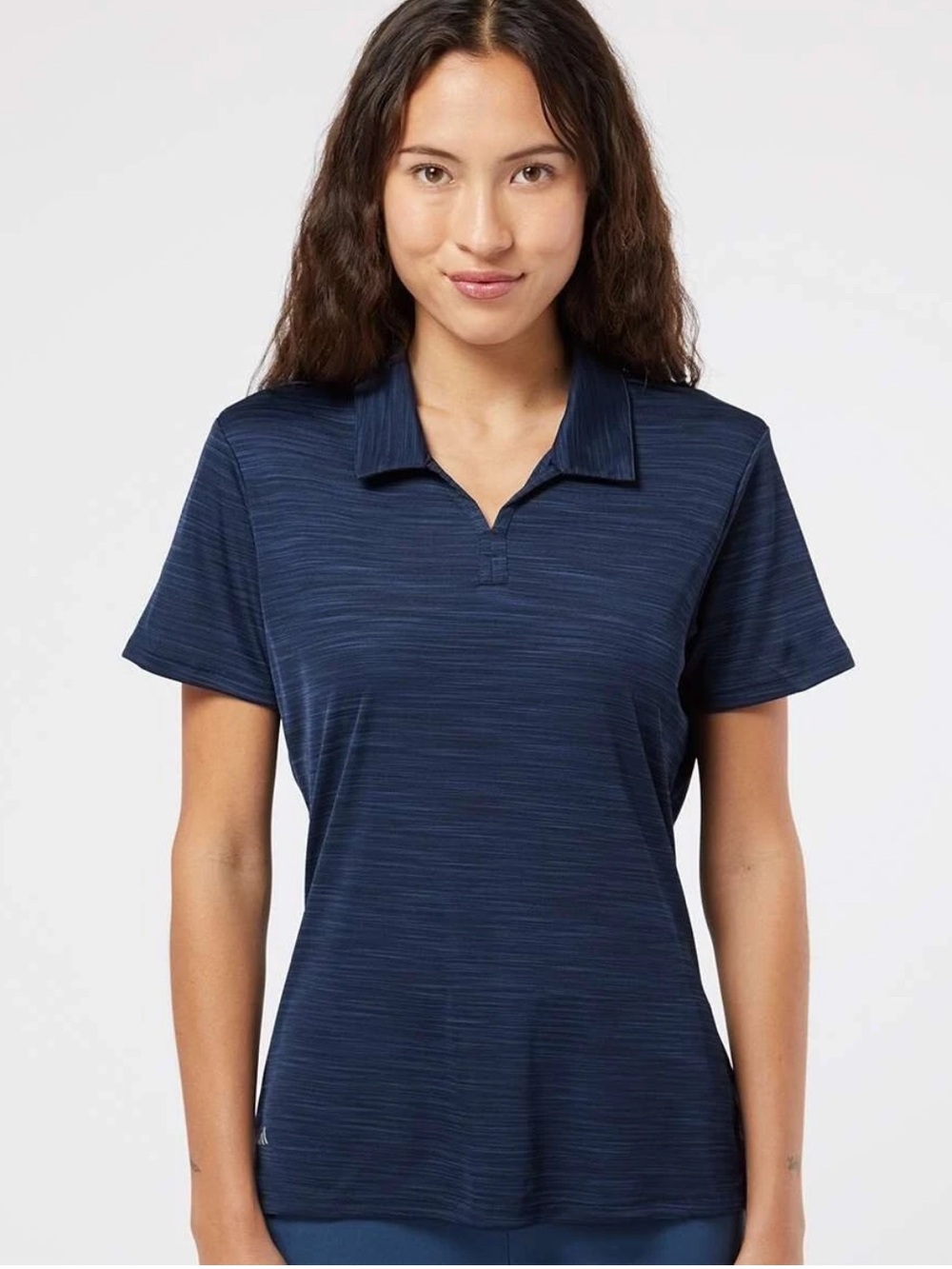 NWT adidas Women’s Navy Short-Sleeve Golf Polo Shirt